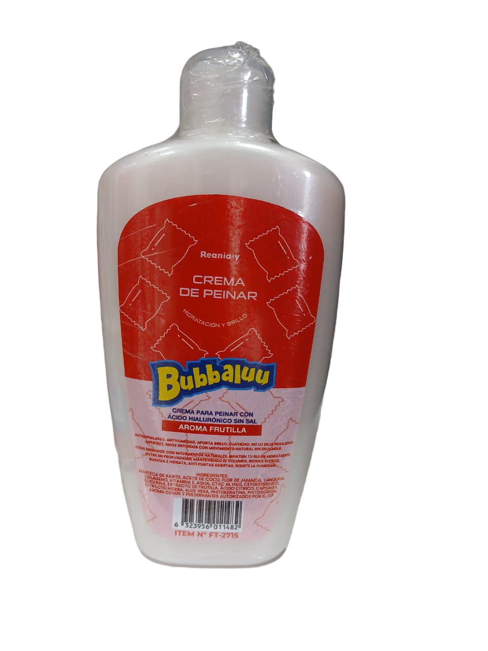 Crema para peinar Bubbaluu