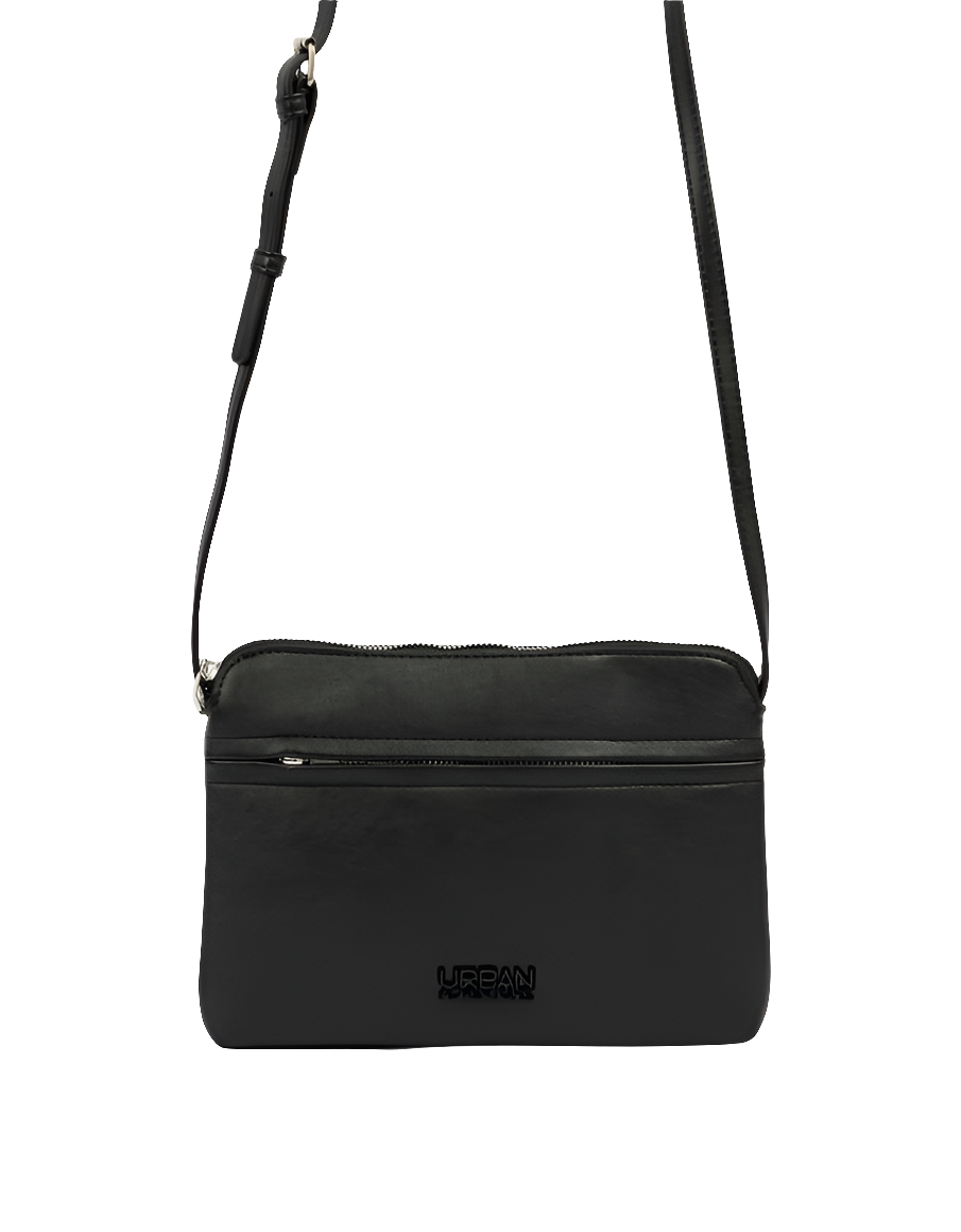 Bandolera con bolsillo frontal