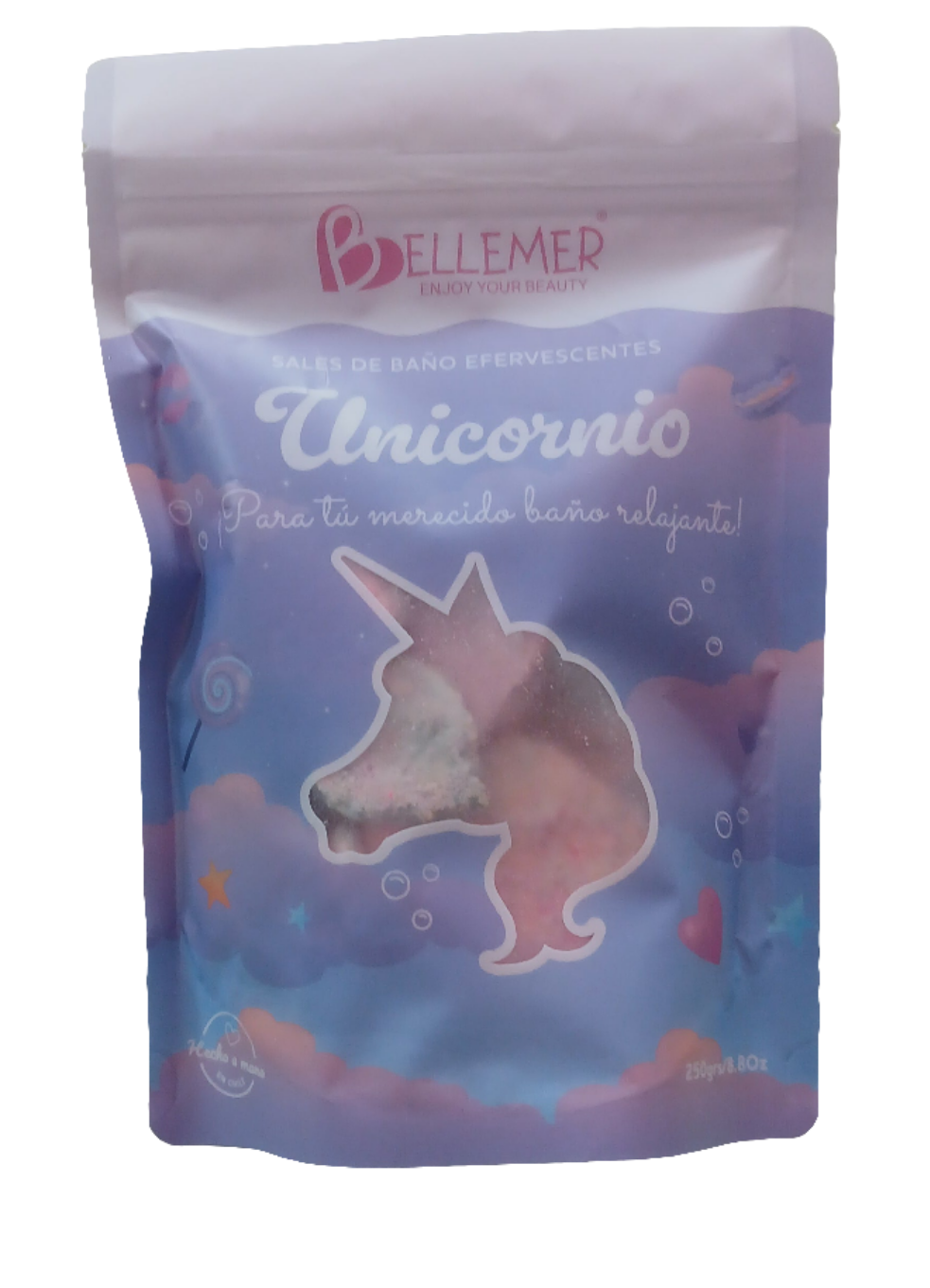 Bomba efervecente unicornio