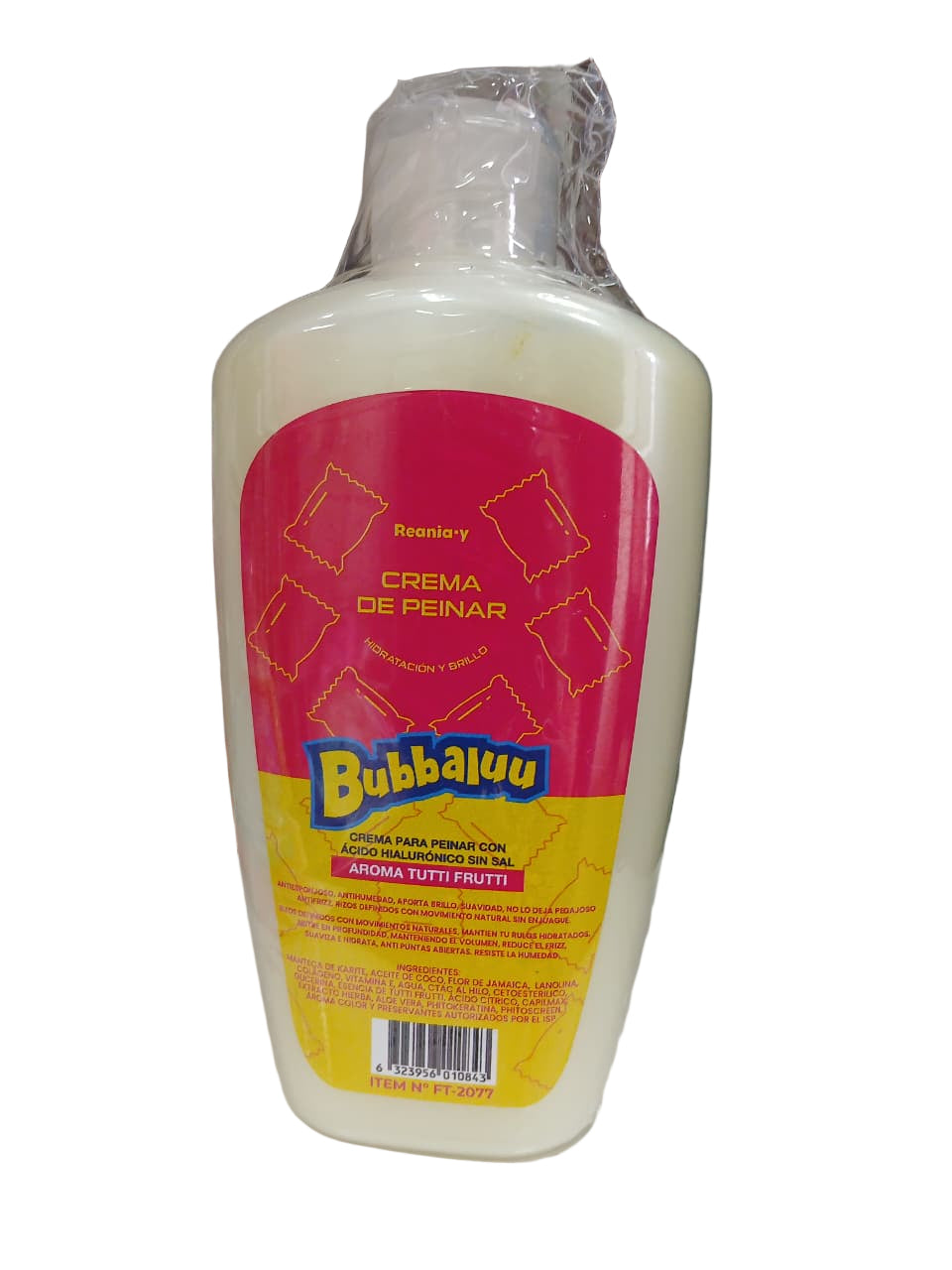 Crema para peinar Bubbaluu