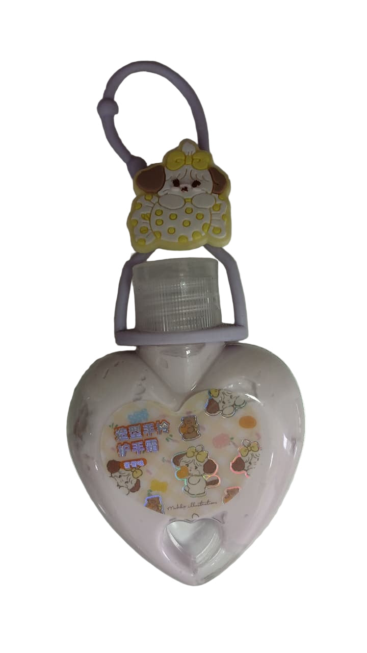 Crema de manos corazón