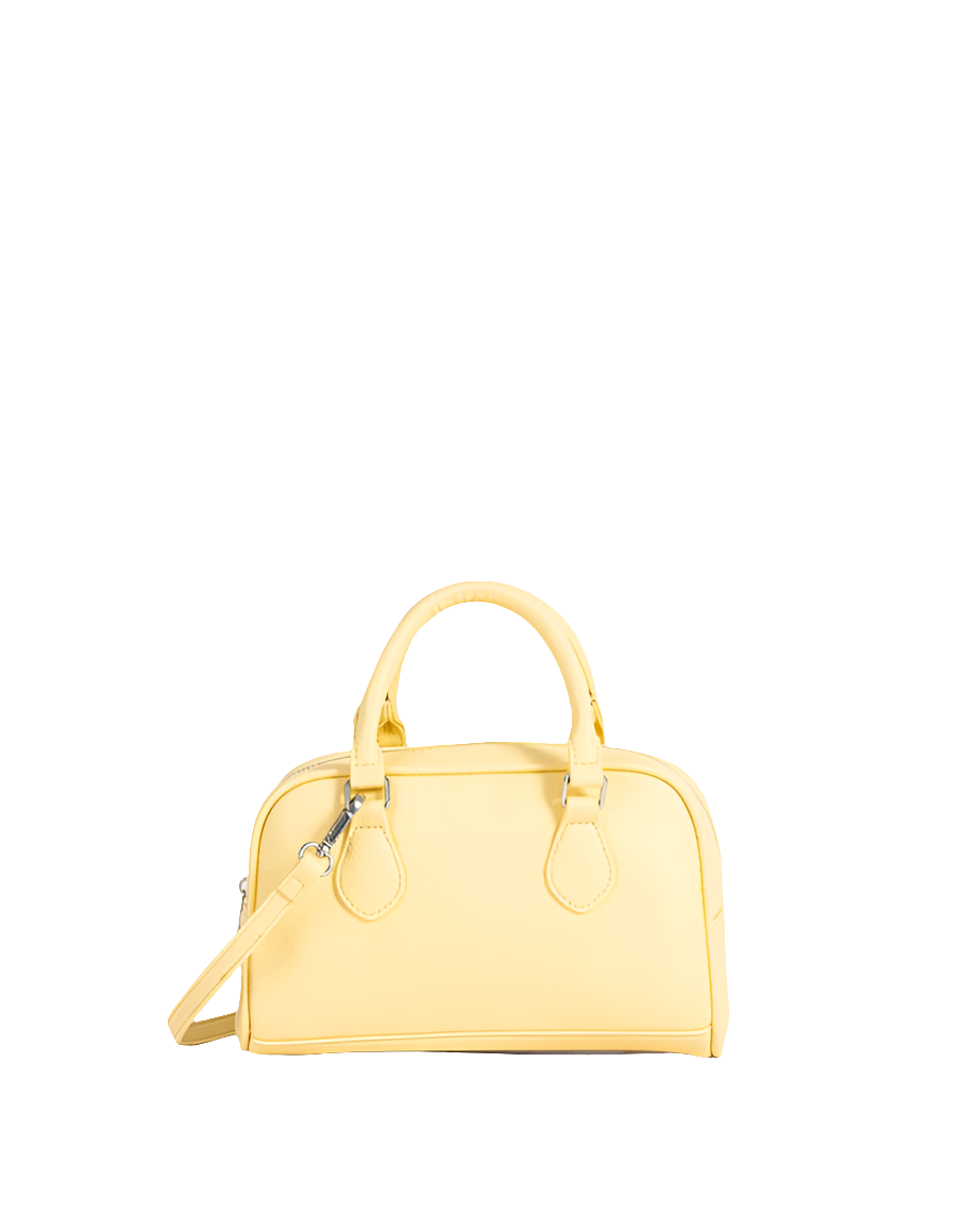 Cartera amarillo claro